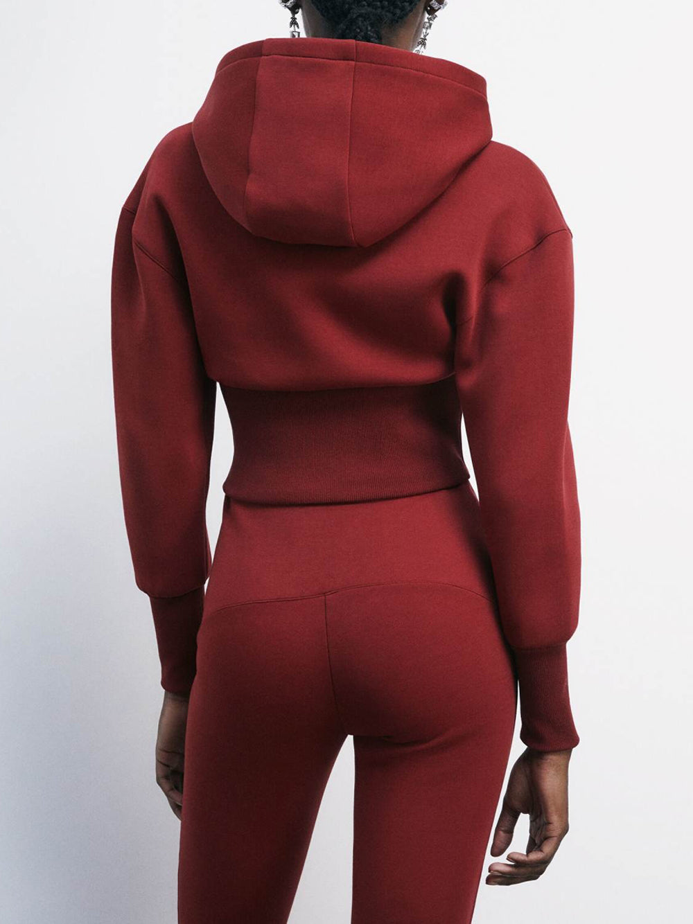 Felpa Zip Patrizia Pepe da Donna - Rosso