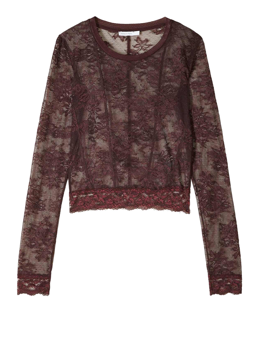 T-shirt Patrizia Pepe da Donna - Bordeaux