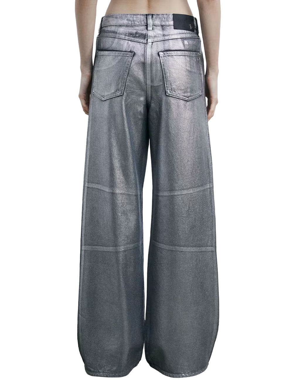 Pantalone 5 Tasche Patrizia Pepe da Donna - Argento