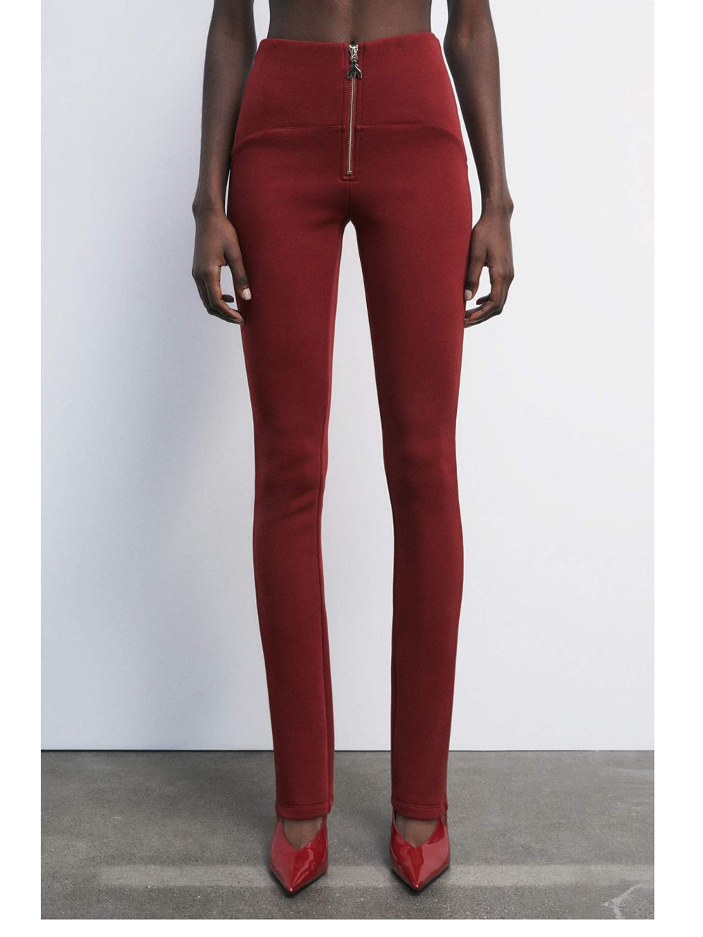 Pantalone Slim Patrizia Pepe da Donna - Rosso