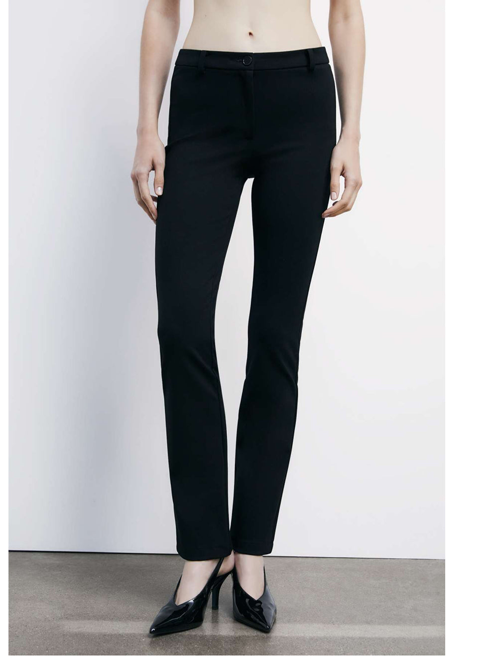 Pantalone Slim Patrizia Pepe da Donna - Nero
