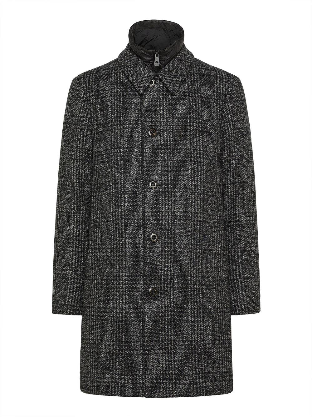 Cappotto Peuterey Fionnghal Check da Uomo - Grigio