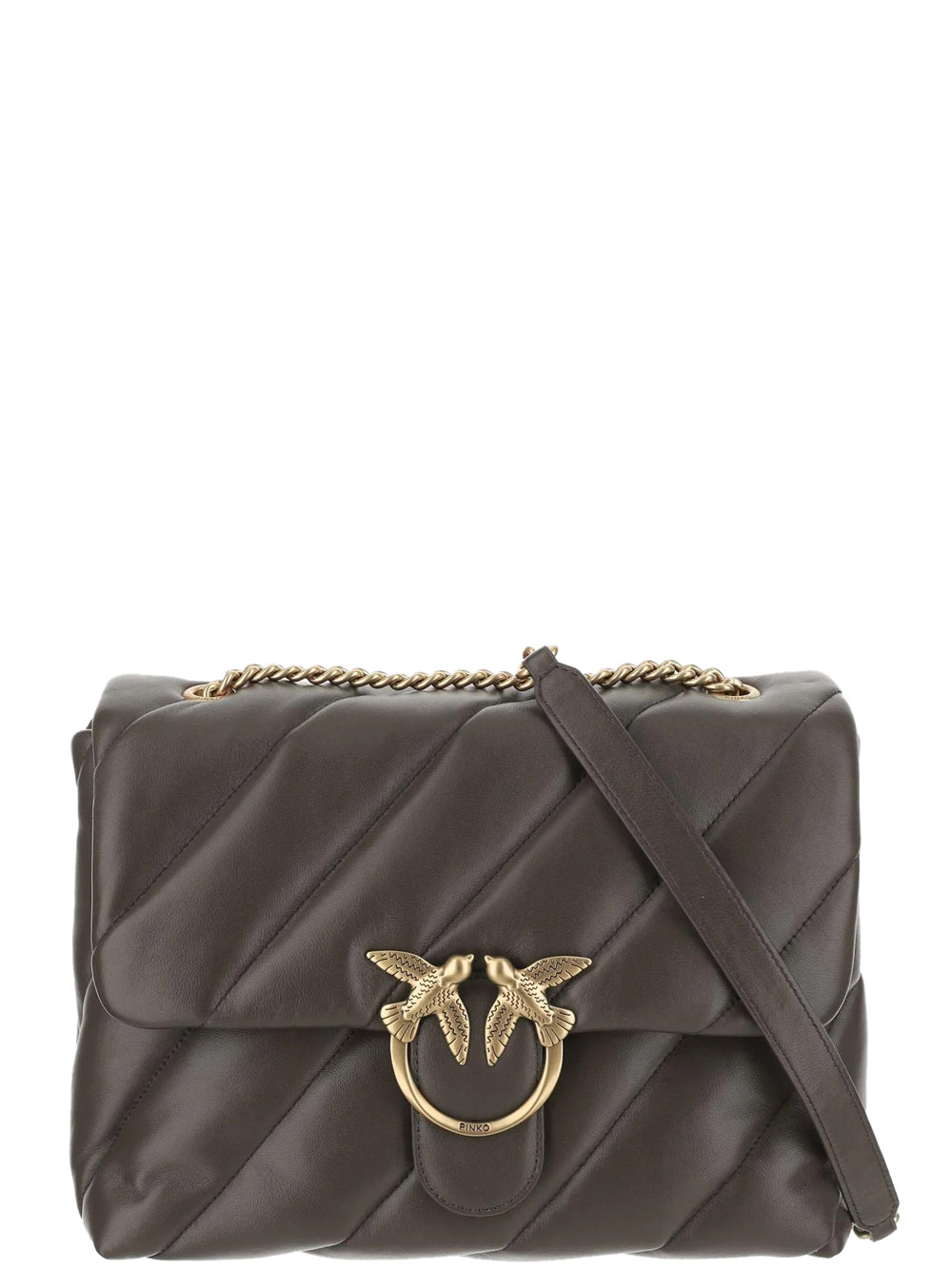 Pinko Borsa Donna Mod. 100037 A0F2 L74Q Moro Marrone