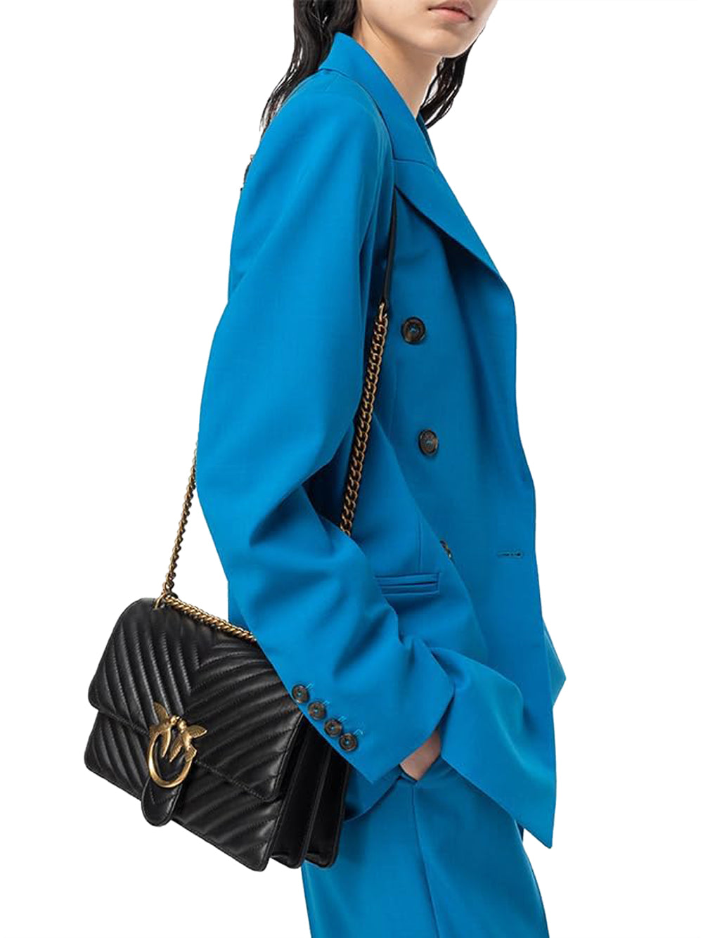 PINKO Borsa Donna Mod. 100941 A0GK Z99Q Nero