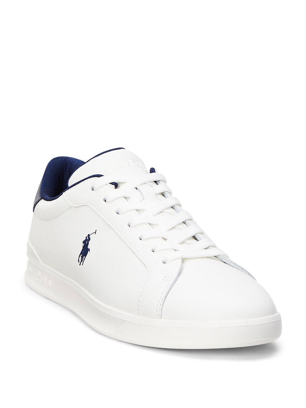 Sneakers Ralph Lauren Low Top Lace da Uomo - Bianco