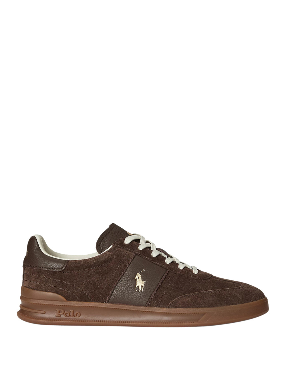 Sneakers Ralph Lauren da Uomo - Marrone