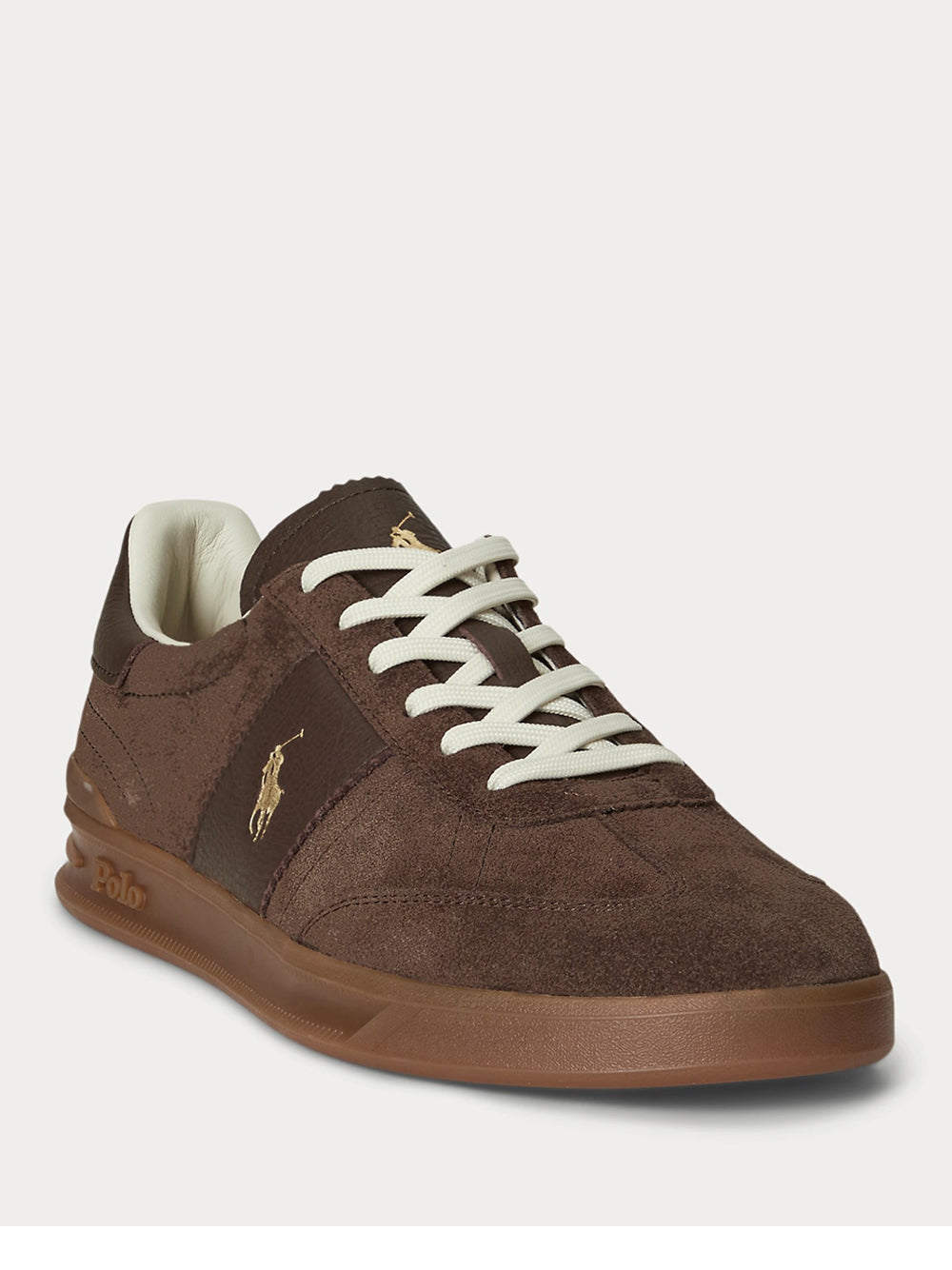 Sneakers Ralph Lauren da Uomo - Marrone