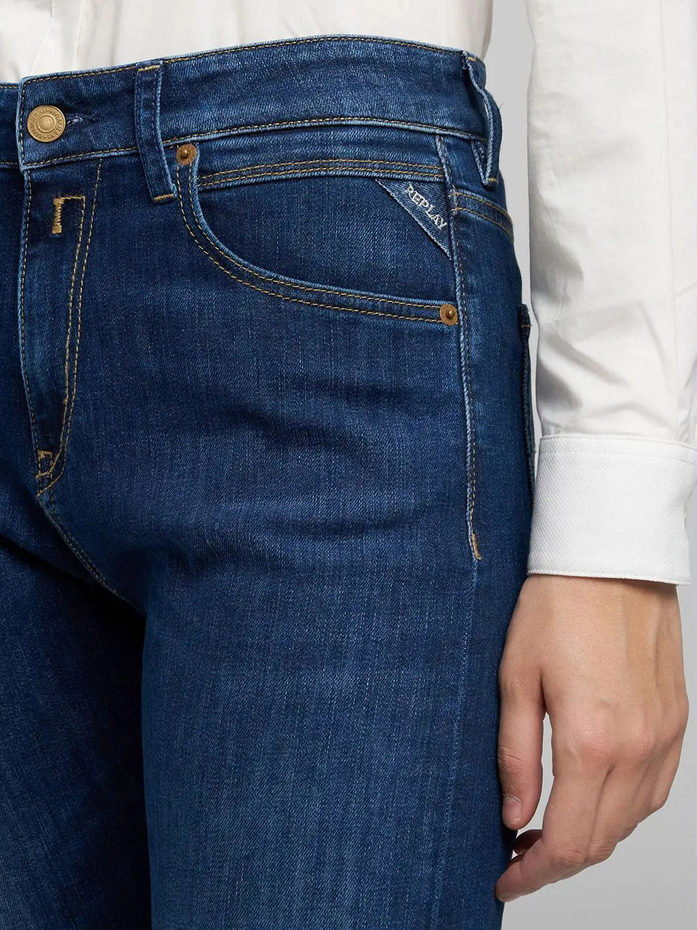 Jeans Boyfriend Replay da Donna - Denim