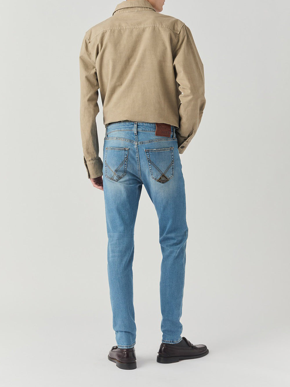 Jeans Slim Roy Rogers 517 da Uomo - Denim