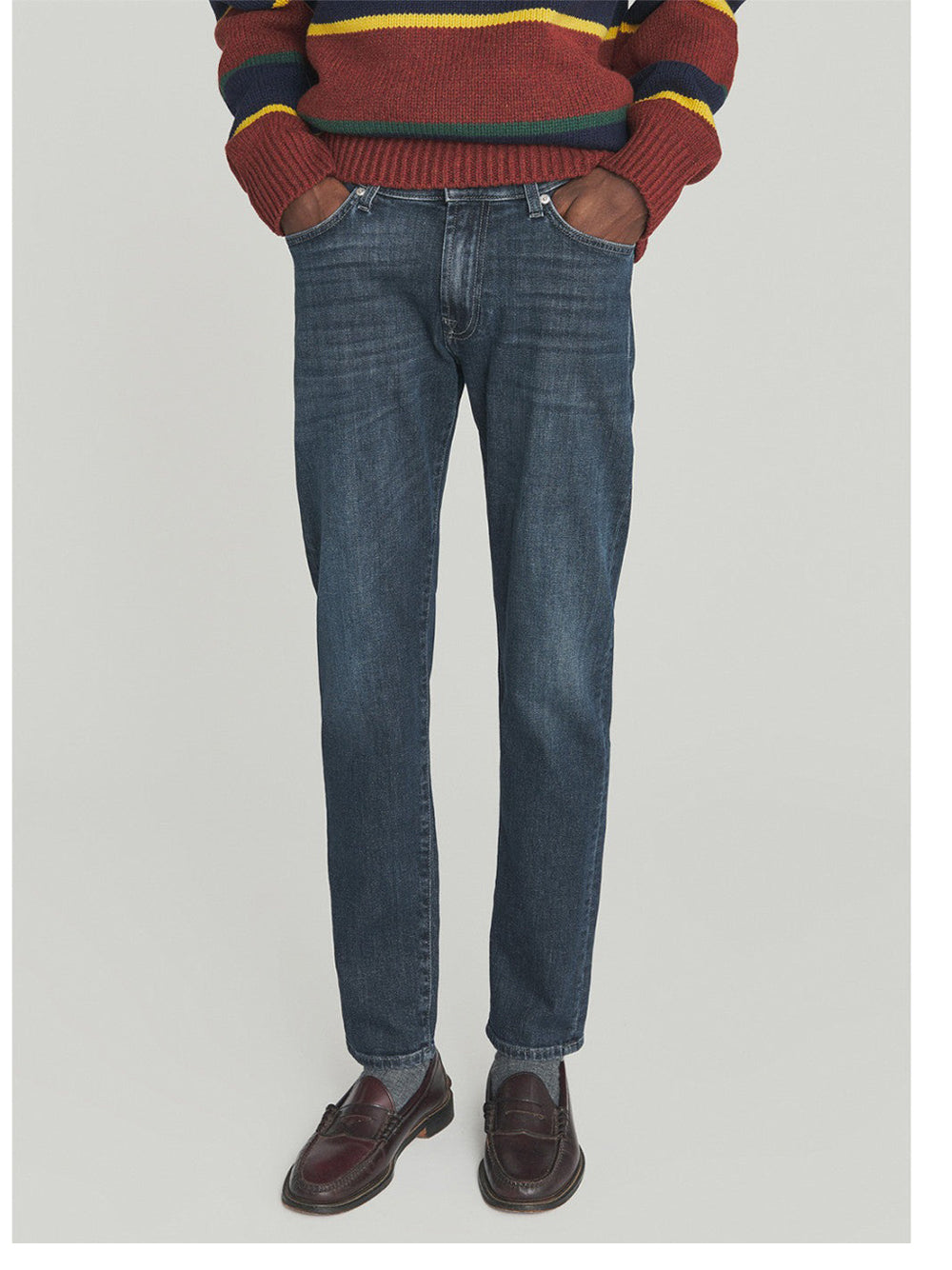 Jeans Slim Roy Rogers 517 da Uomo - Denim