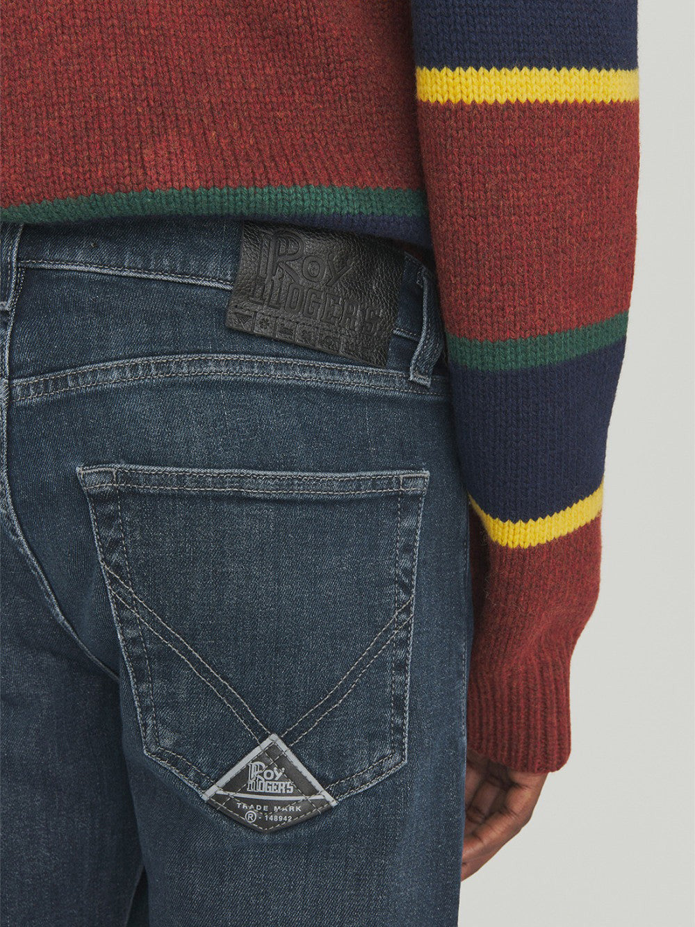 Jeans Slim Roy Rogers 517 da Uomo - Denim