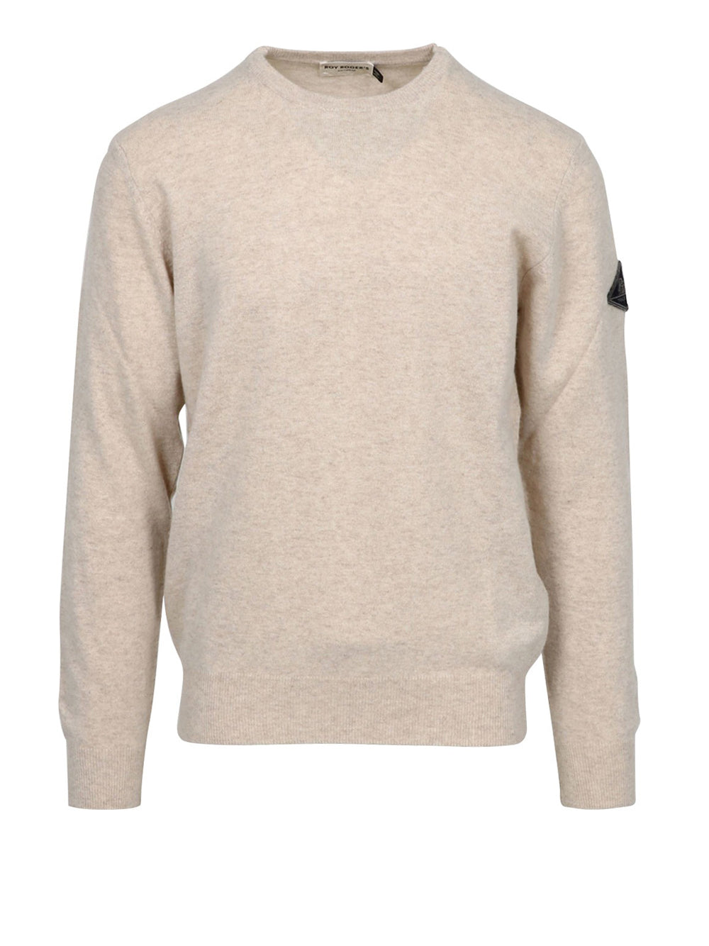 Pullover Roy Rogers Crew Neck da Uomo - Avorio