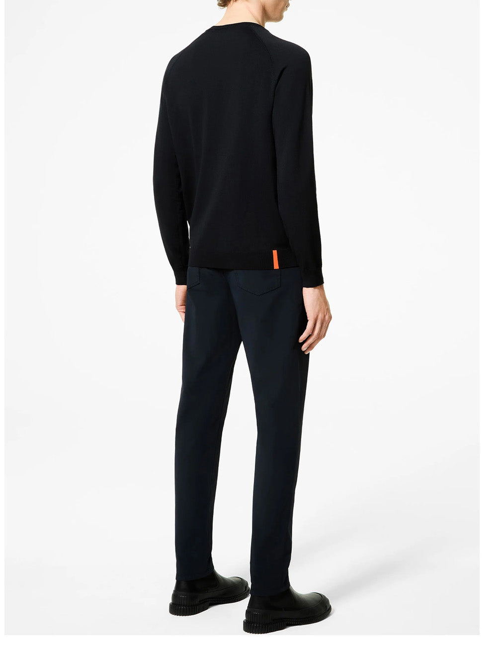 Pullover Rrd Amos da Uomo - Nero