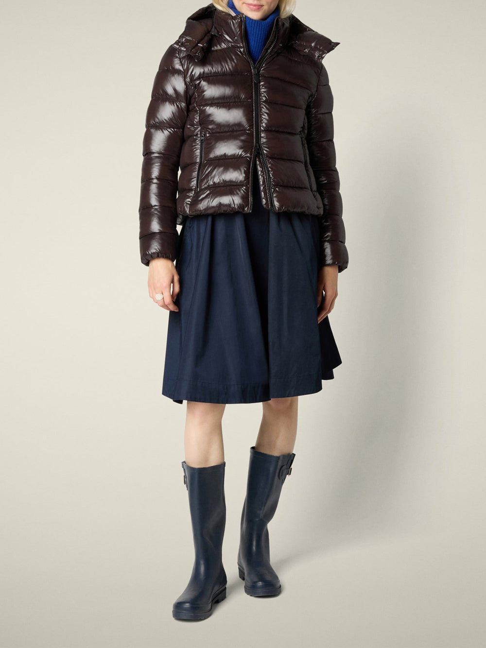 Piumino Save The Duck Cosmary da Donna - Marrone
