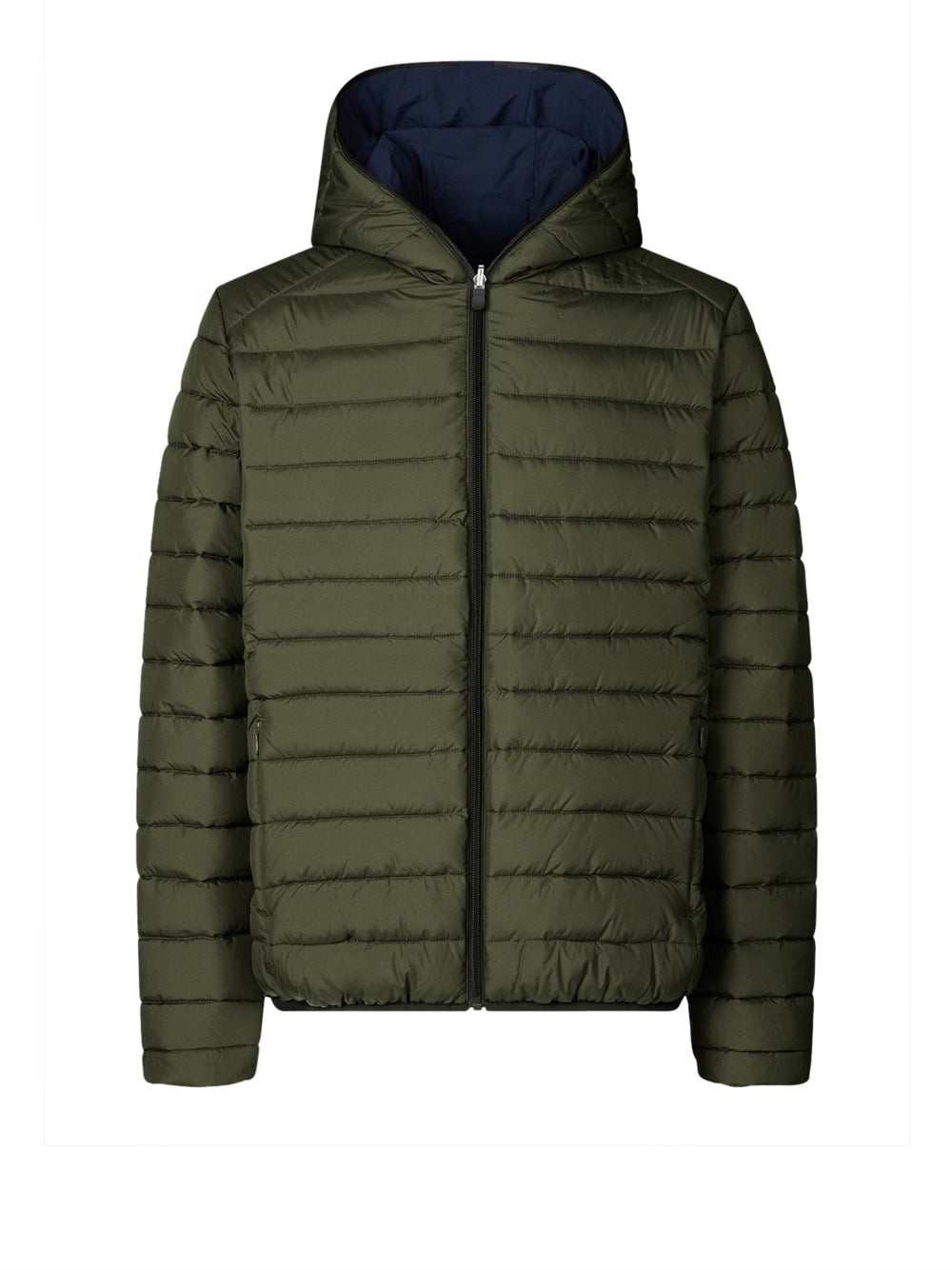 Giubbotto Save The Duck Ezra Rev da Uomo - Verde Blu