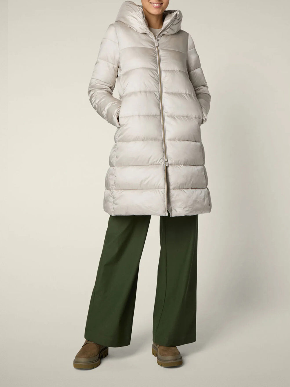 Piumino Save The Duck Lysa da Donna - Beige