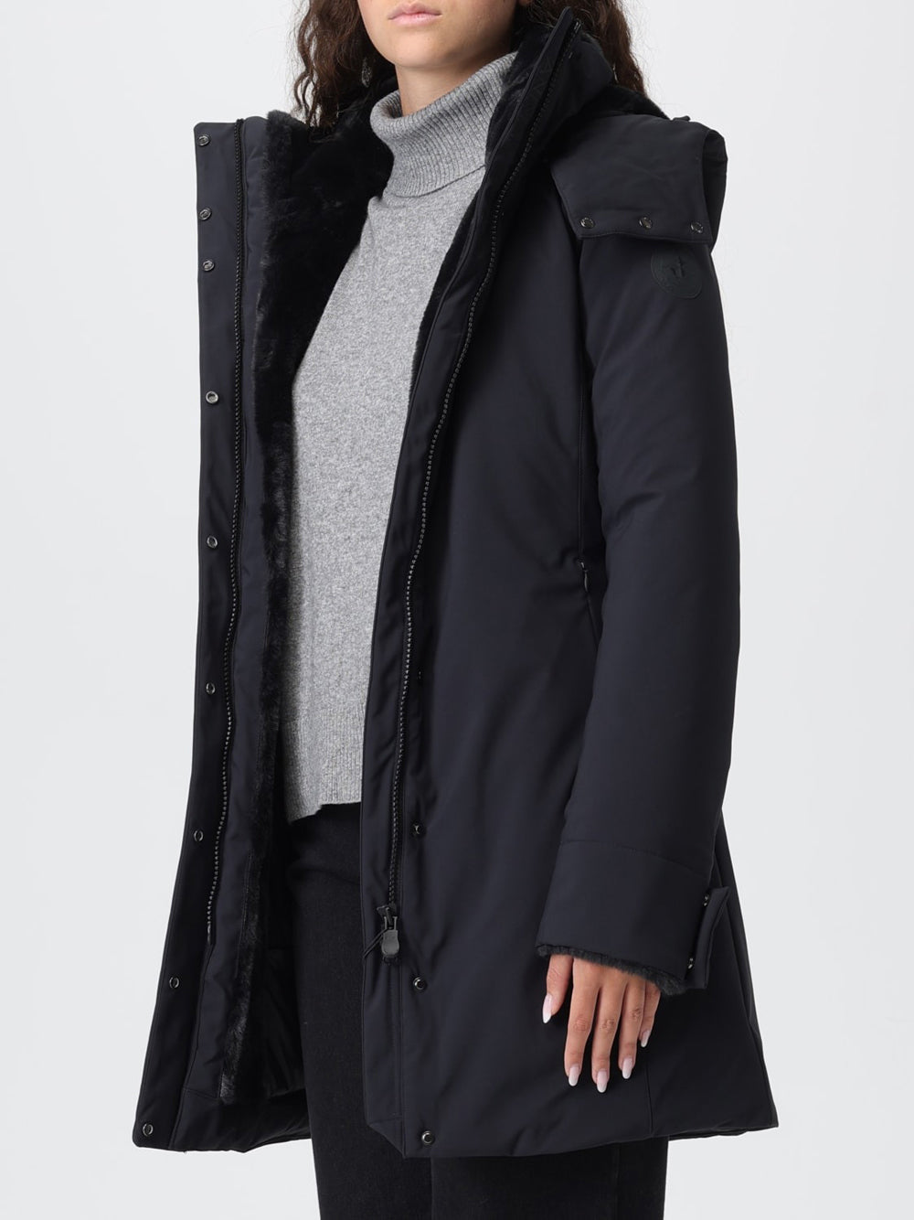 Parka Save The Duck Samantah da Donna - Nero