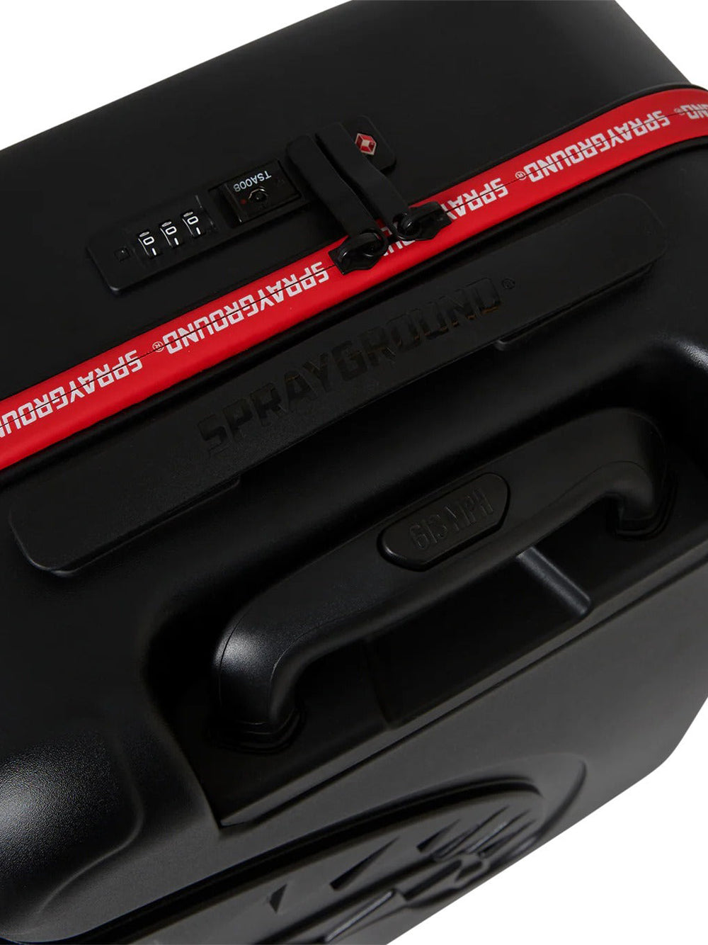 Trolley Sprayground Printed Zipper Shark Unisex - Nero