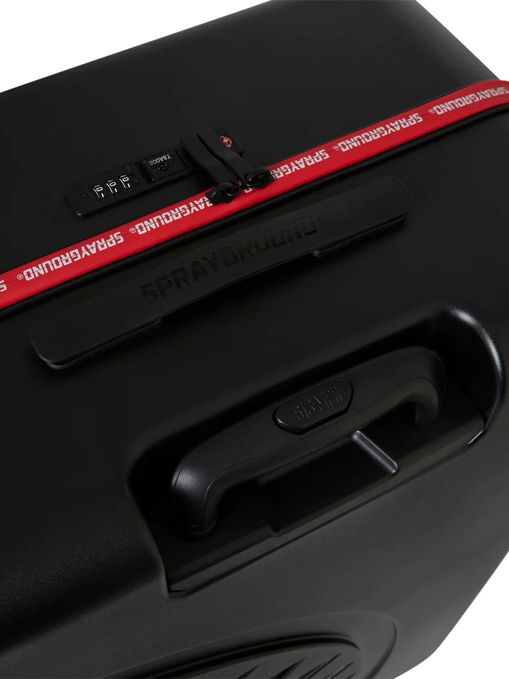 Trolley Sprayground Printed Zipper Shark Unisex - Nero