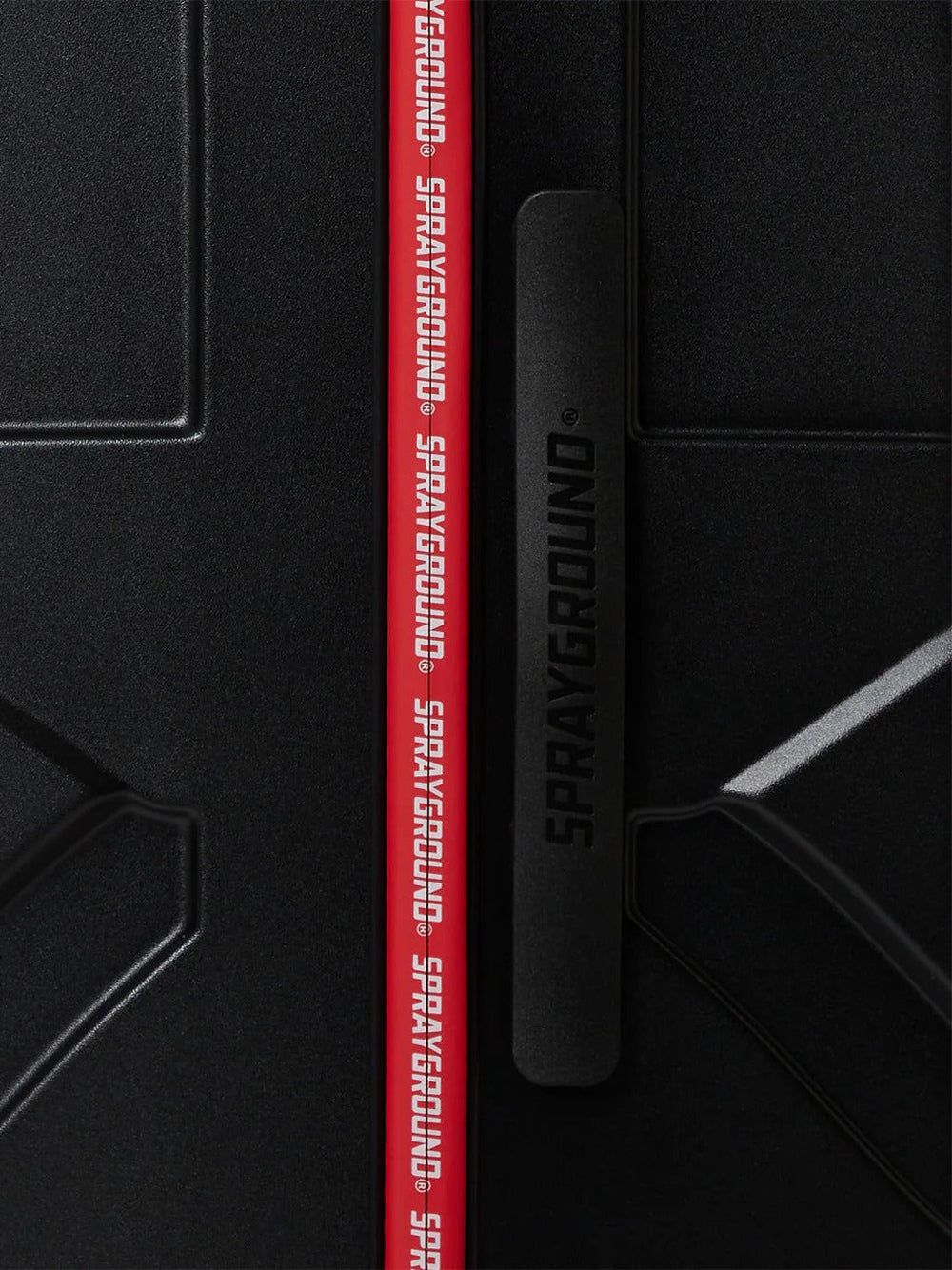 Trolley Sprayground Printed Zipper Shark Unisex - Nero