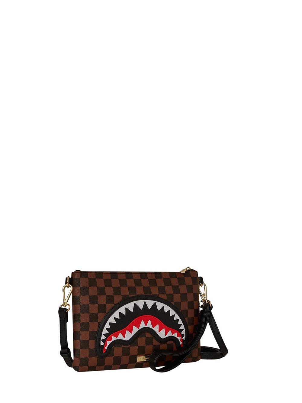 Sprayground Borsa Pochette UNISEX Mod. B7841 MORO Moro Marrone