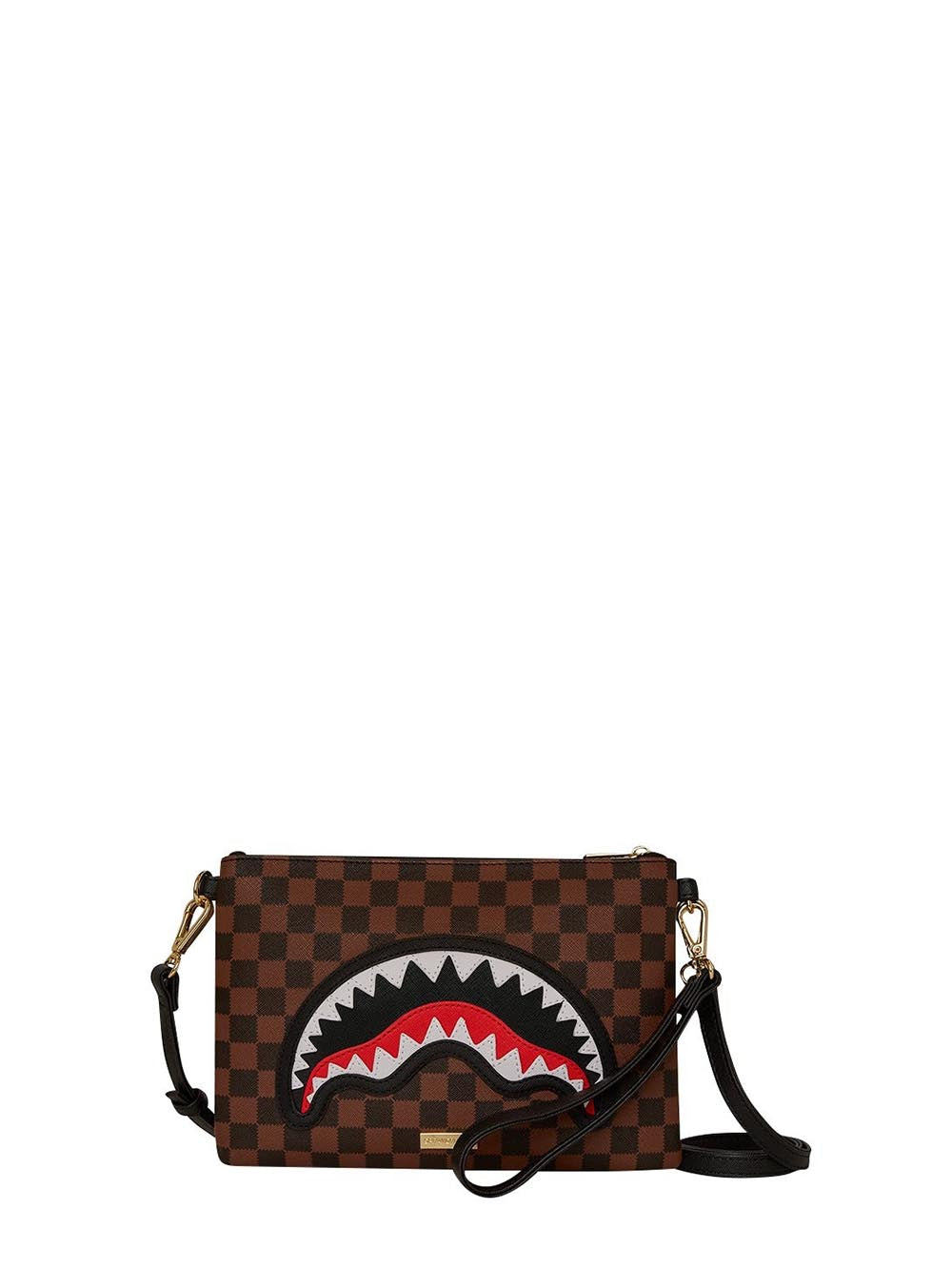 Sprayground Borsa Pochette UNISEX Mod. B7841 MORO Moro Marrone