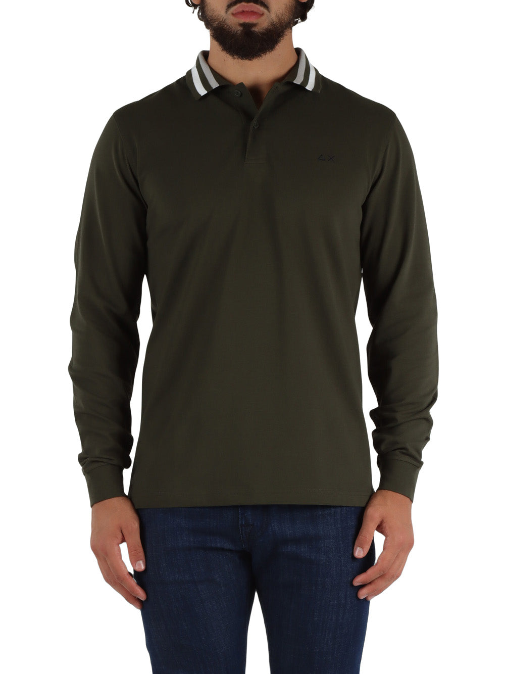 Polo Sun68 da Uomo - Verde