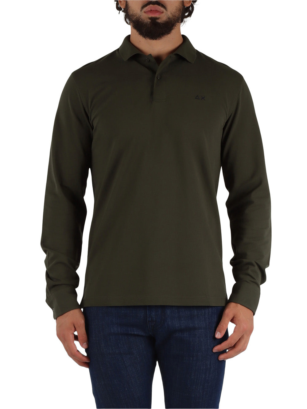 Polo Sun68 da Uomo - Verde