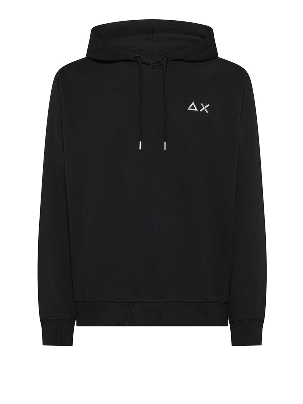 Felpa Cappuccio Sun68 da Uomo - Nero