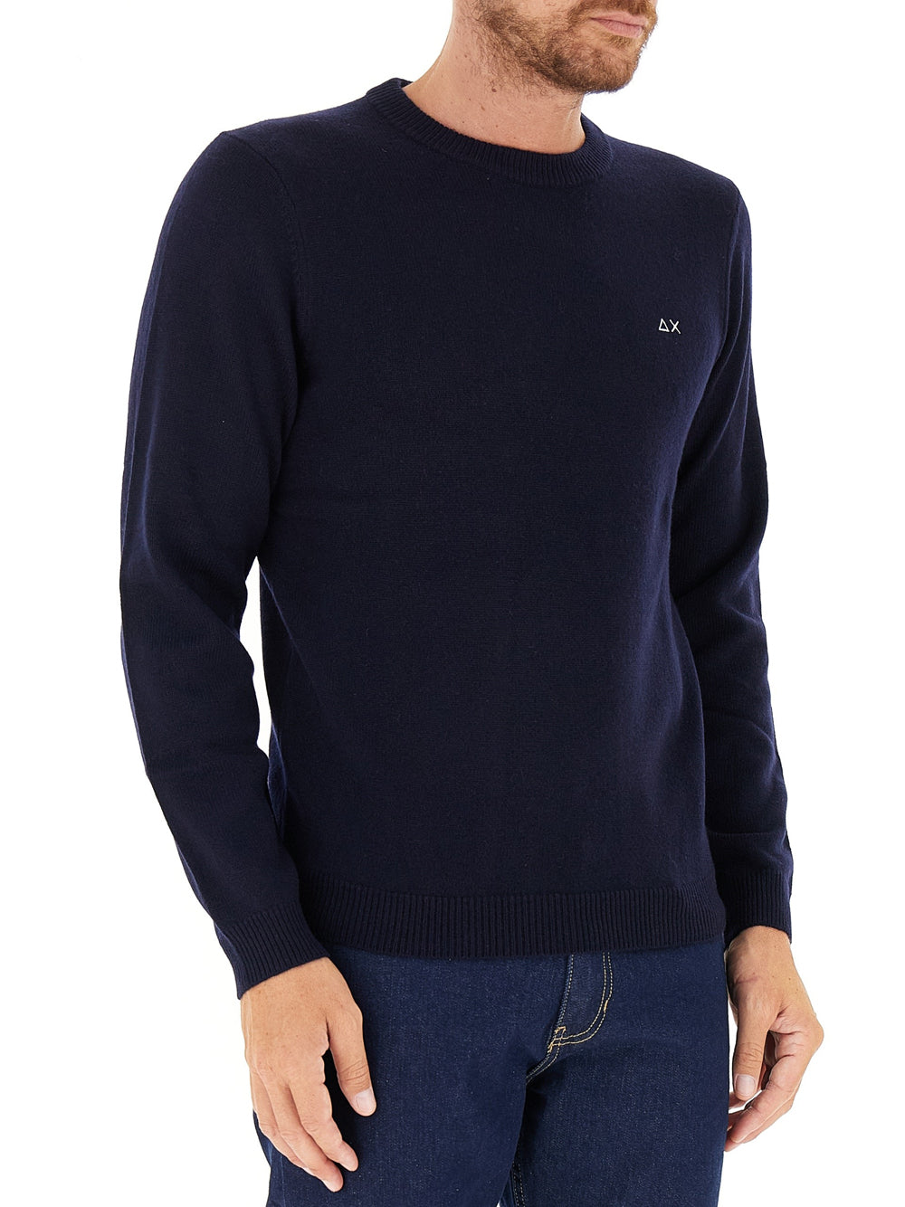 Pullover Sun68 da Uomo - Blu