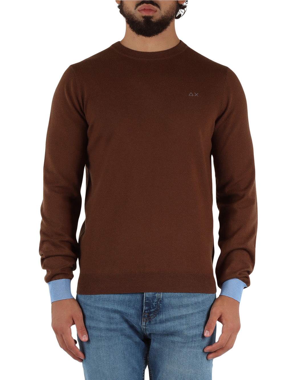 Pullover Sun68 da Uomo - Marrone