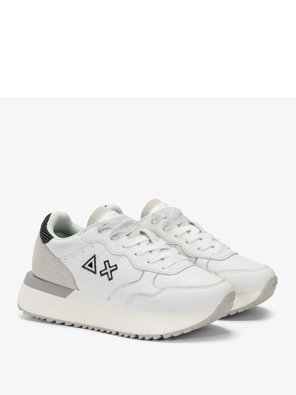 Sneakers Sun68 Big Ally da Donna - Bianco