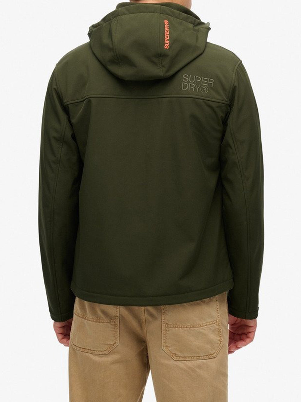 Giubbino Superdry Soft Shell Trekker da Uomo - Verde