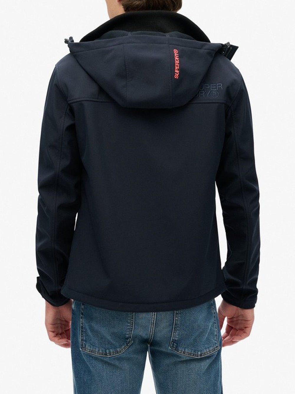 Giubbino Superdry Soft Shell Trekker da Uomo - Blu
