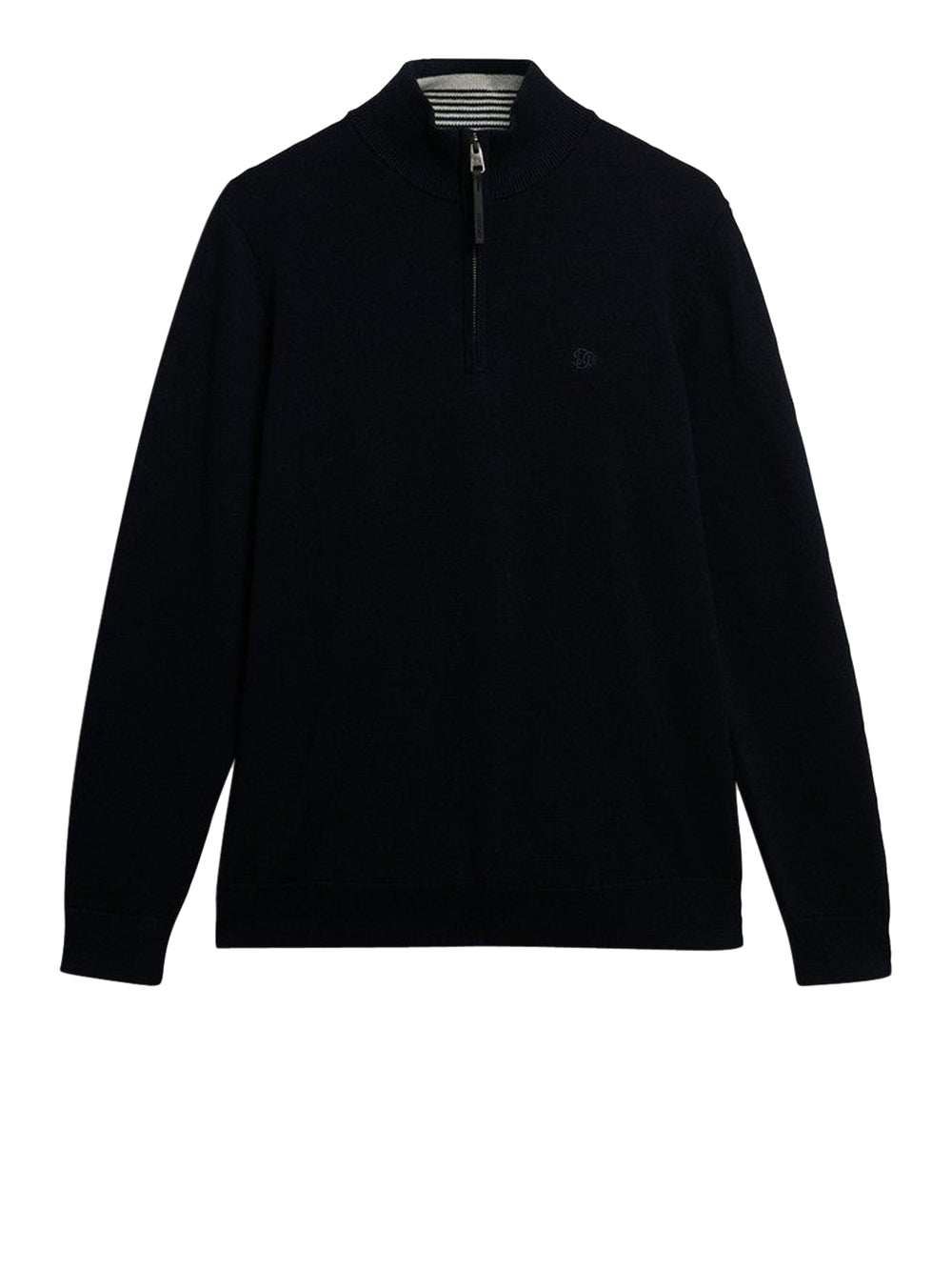 Maglione Superdry Half Zip da Uomo - Blu