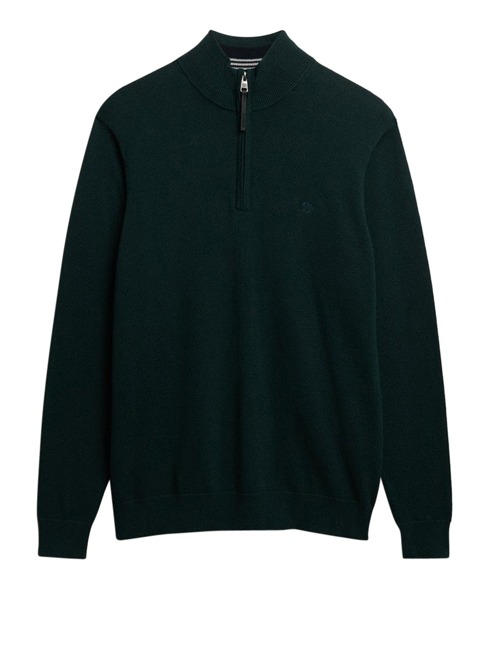 Pullover Superdry Essentials Cotton da Uomo - Verde