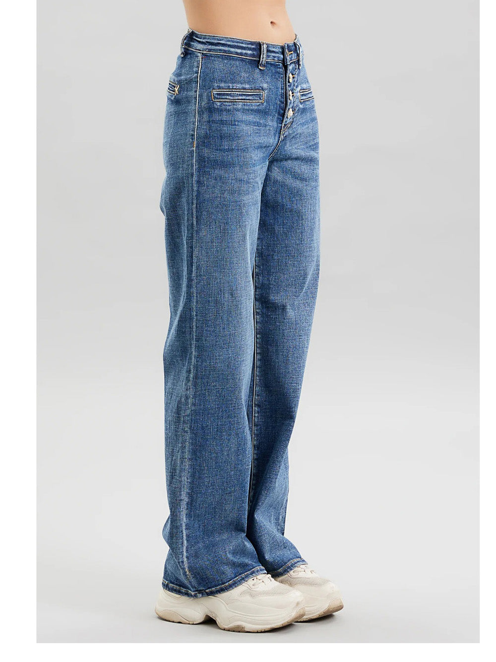 Jeans Wide Take Two Marty da Donna - Denim