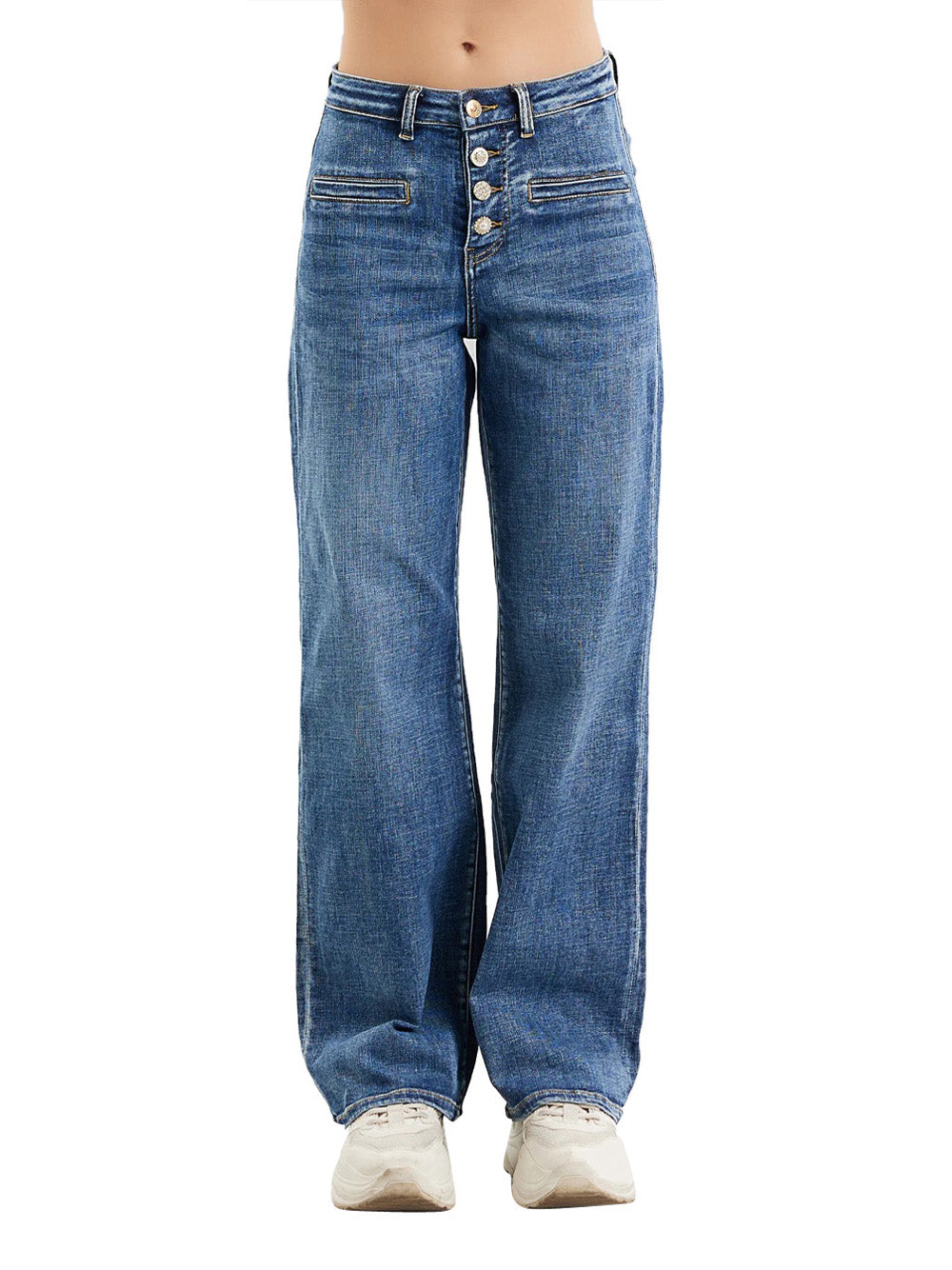 Jeans Wide Take Two Marty da Donna - Denim