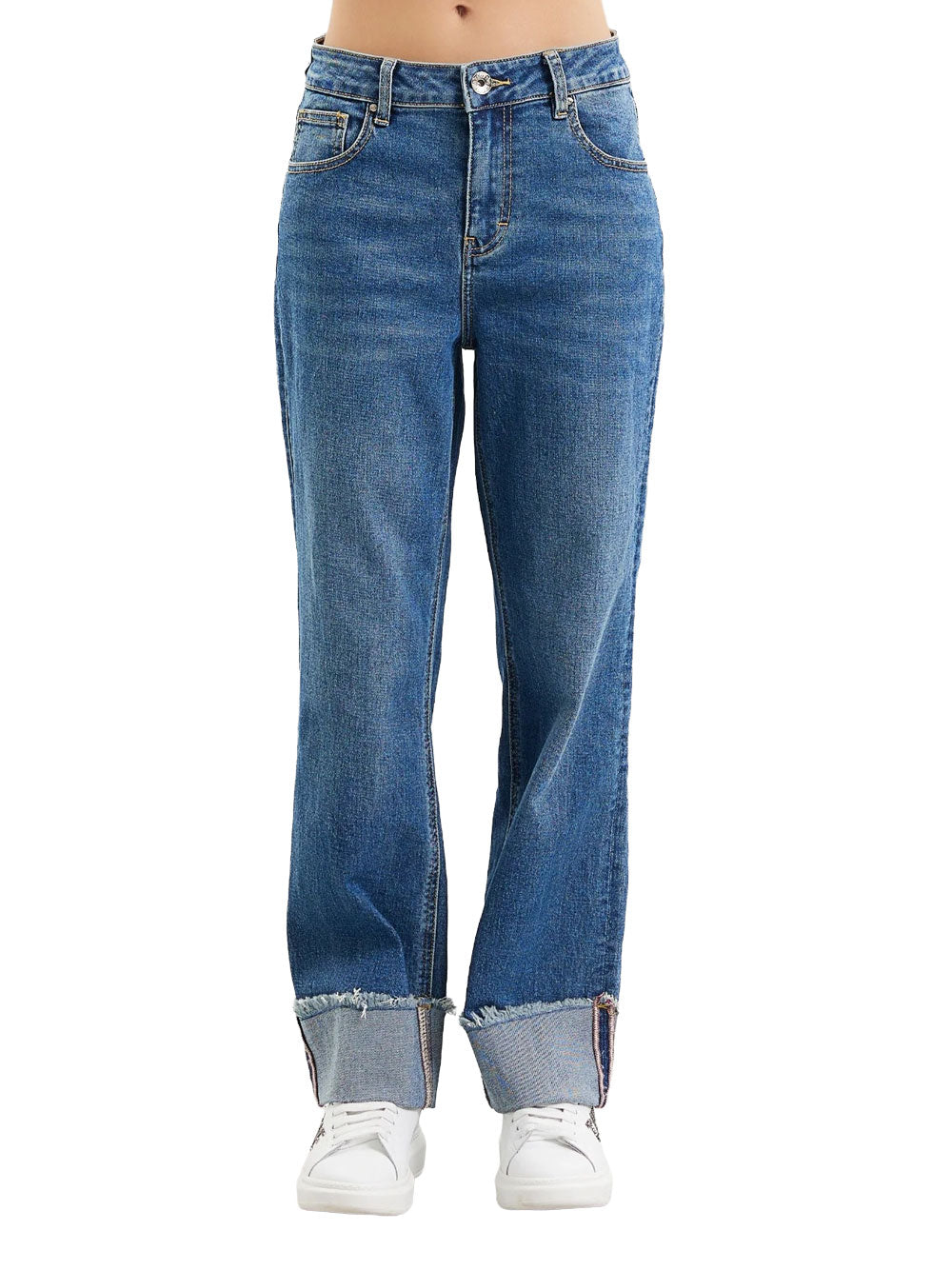 Jeans Wide Take Two Yara da Donna - Denim