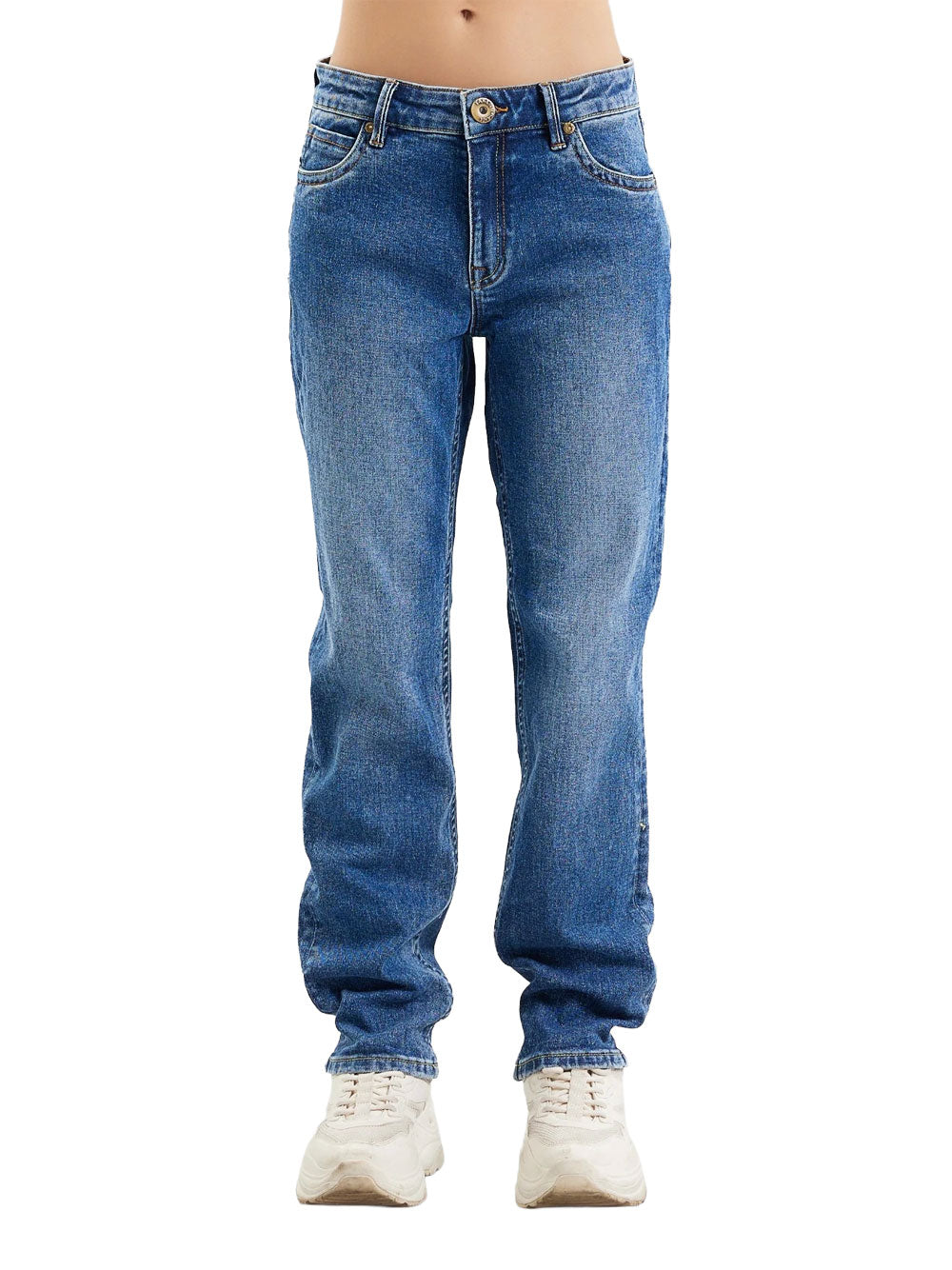 Jeans Regular Take Two Akita da Donna - Denim