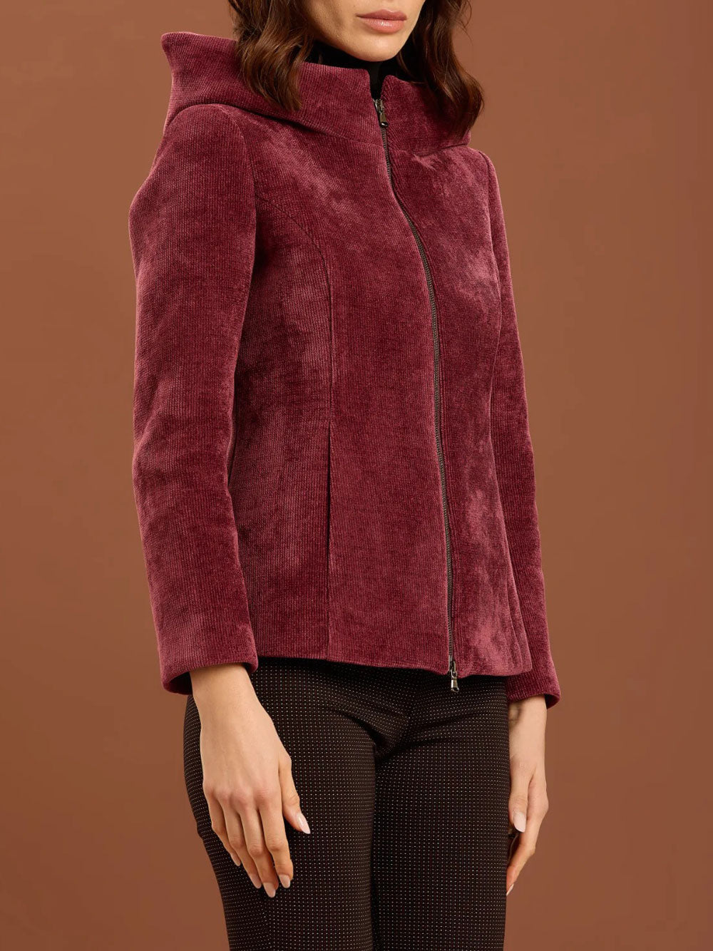 Cappotto Take Two da Donna - Bordeaux