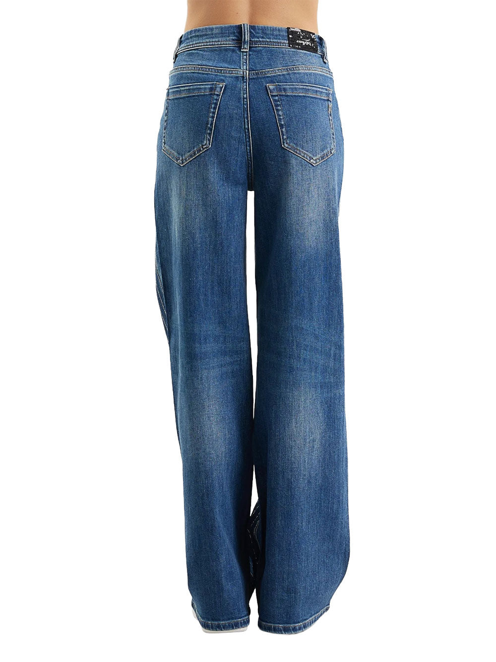 Jeans Wide Take Two Elisa da Donna - Denim