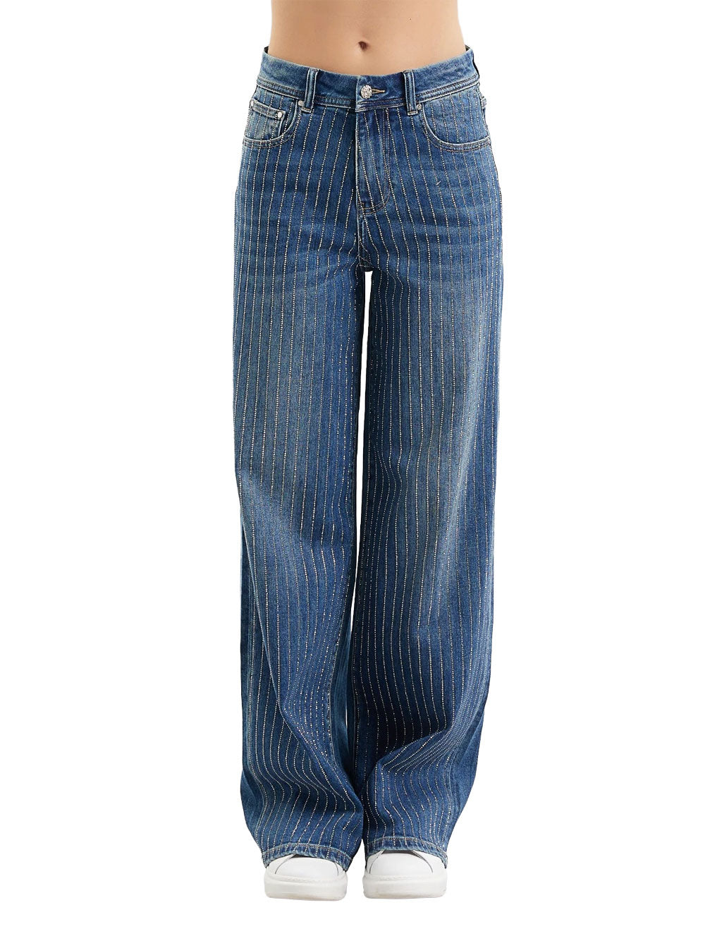 Jeans Wide Take Two Elisa da Donna - Denim