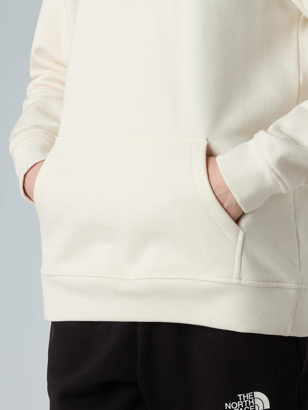 Felpa Cappuccio The North Face Drew Peak da Donna - Bianco