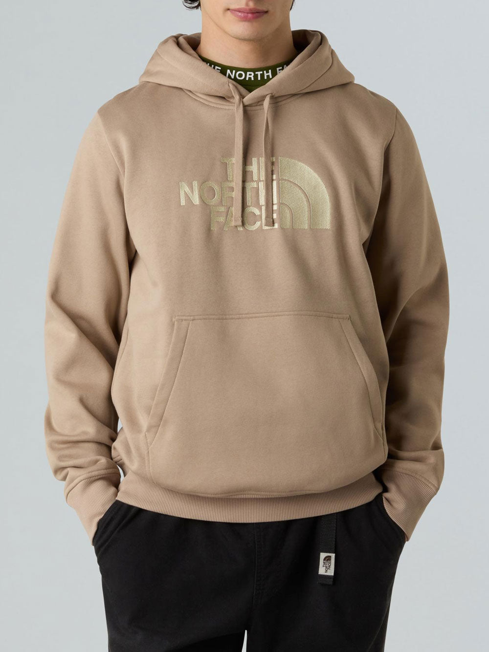 Felpa Cappuccio The North Face da Uomo - Beige