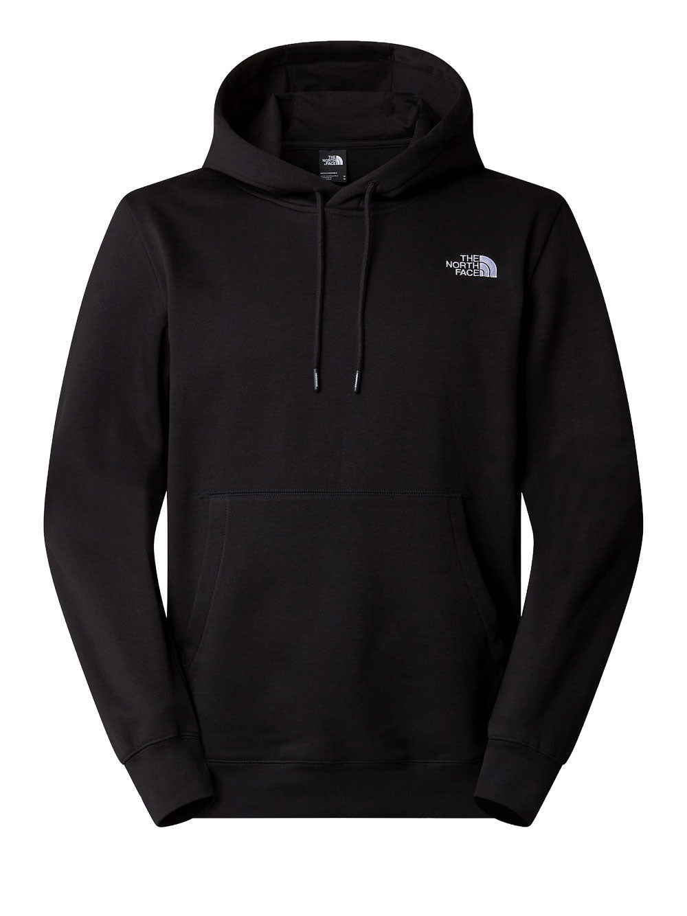 Felpa Cappuccio The North Face Relaxed da Uomo - Nero