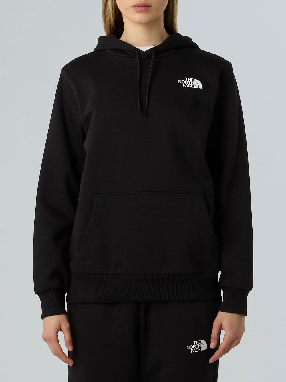 Felpa Cappuccio The North Face Simple Dome da Donna - Nero