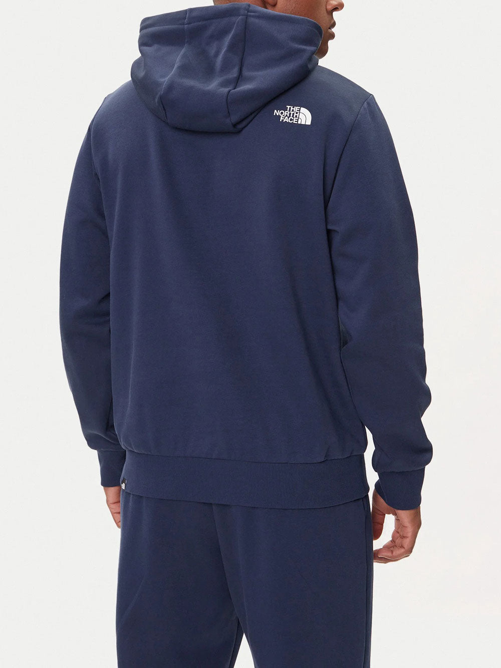 Felpa Cappuccio The North Face da Uomo - Blu