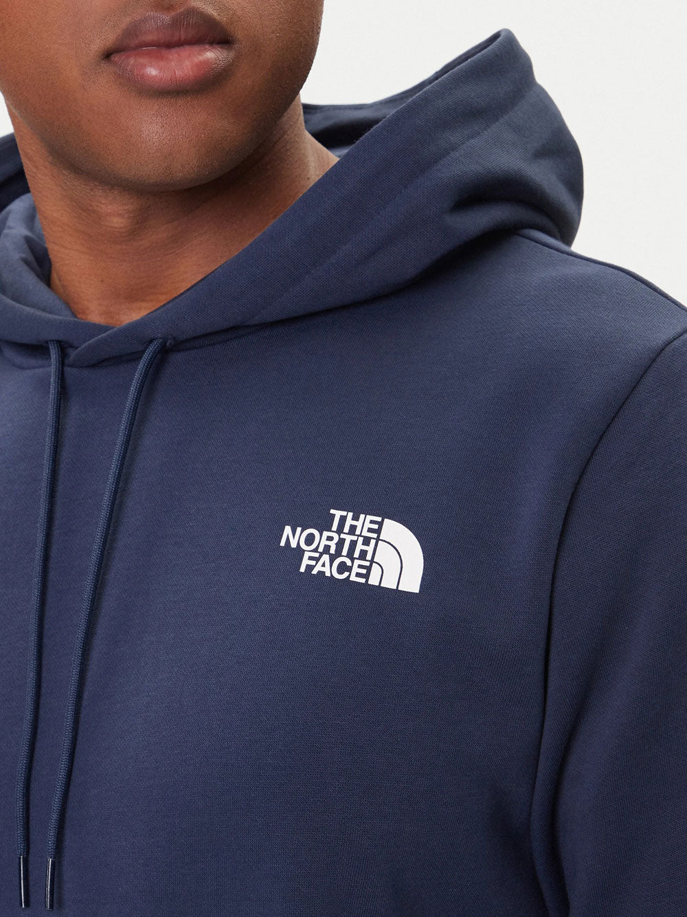 Felpa Cappuccio The North Face da Uomo - Blu