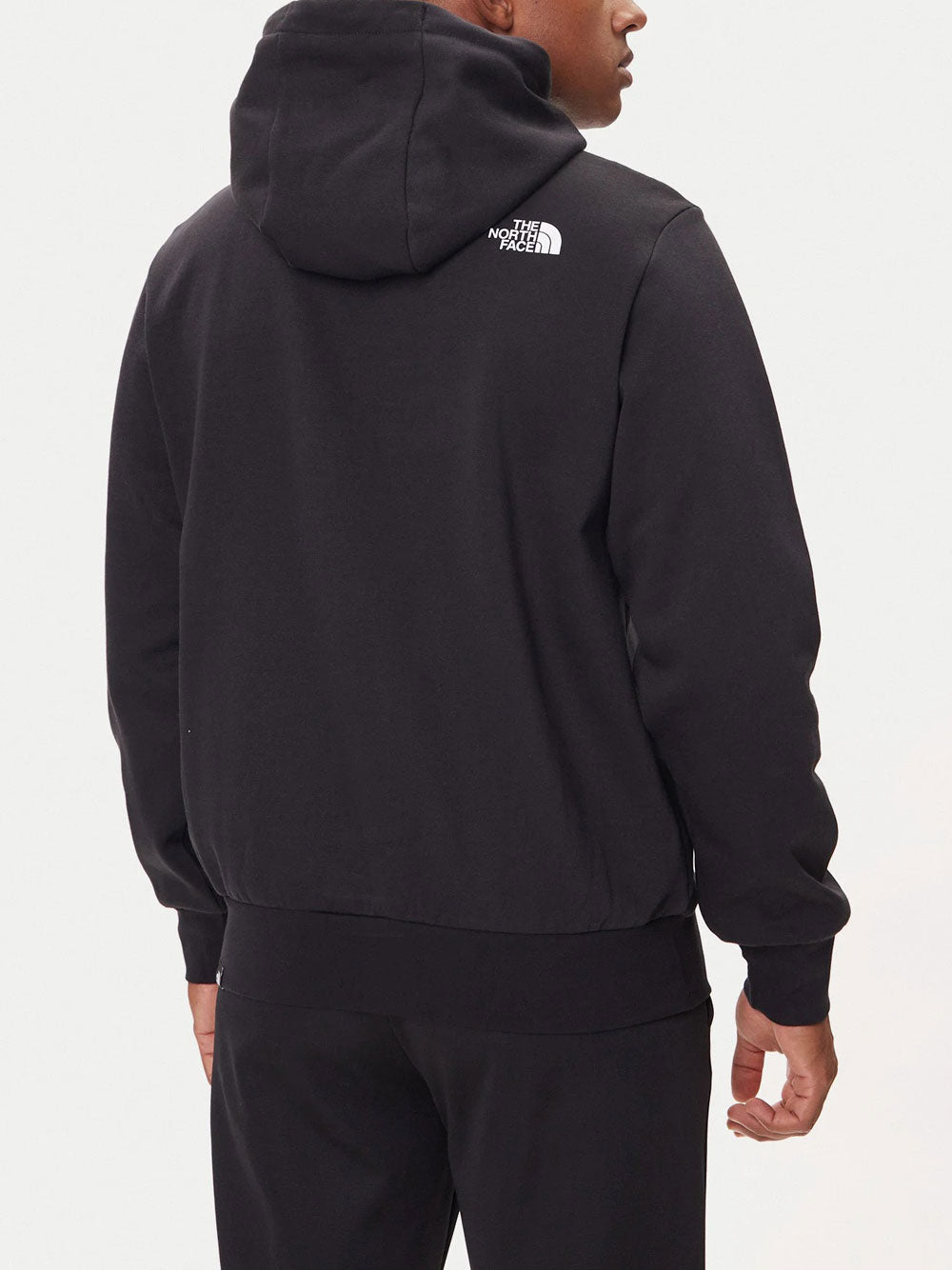 Felpa Cappuccio The North Face da Uomo - Nero